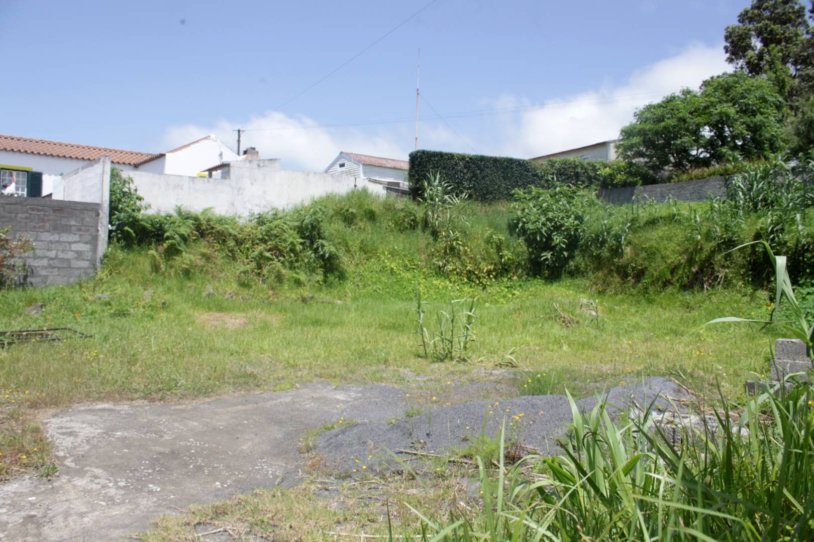 building plot view Faial