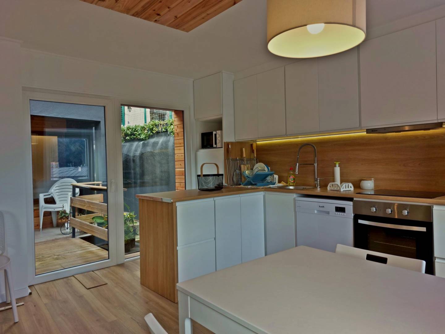 renovated house views horta