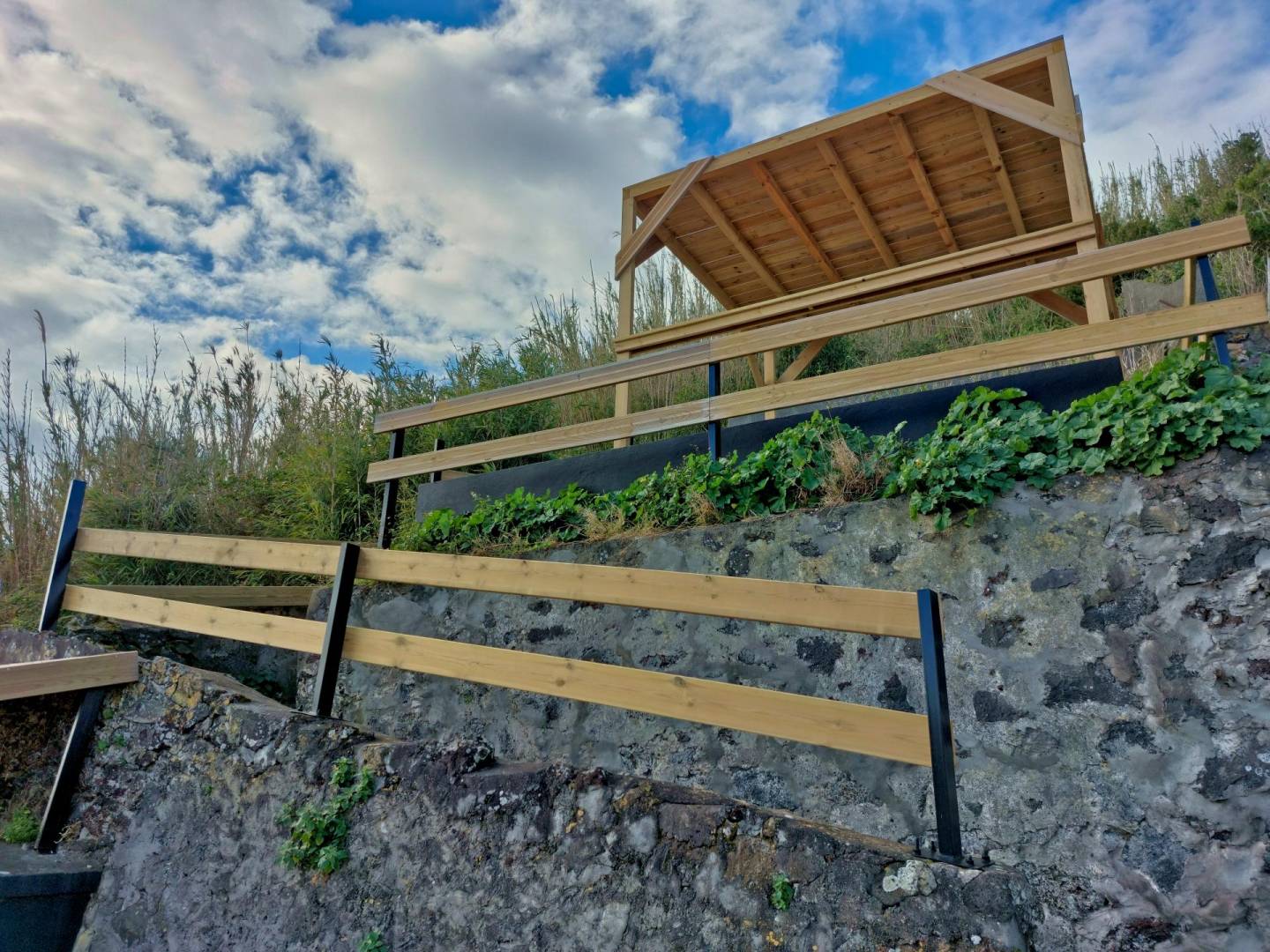 renovated house views horta