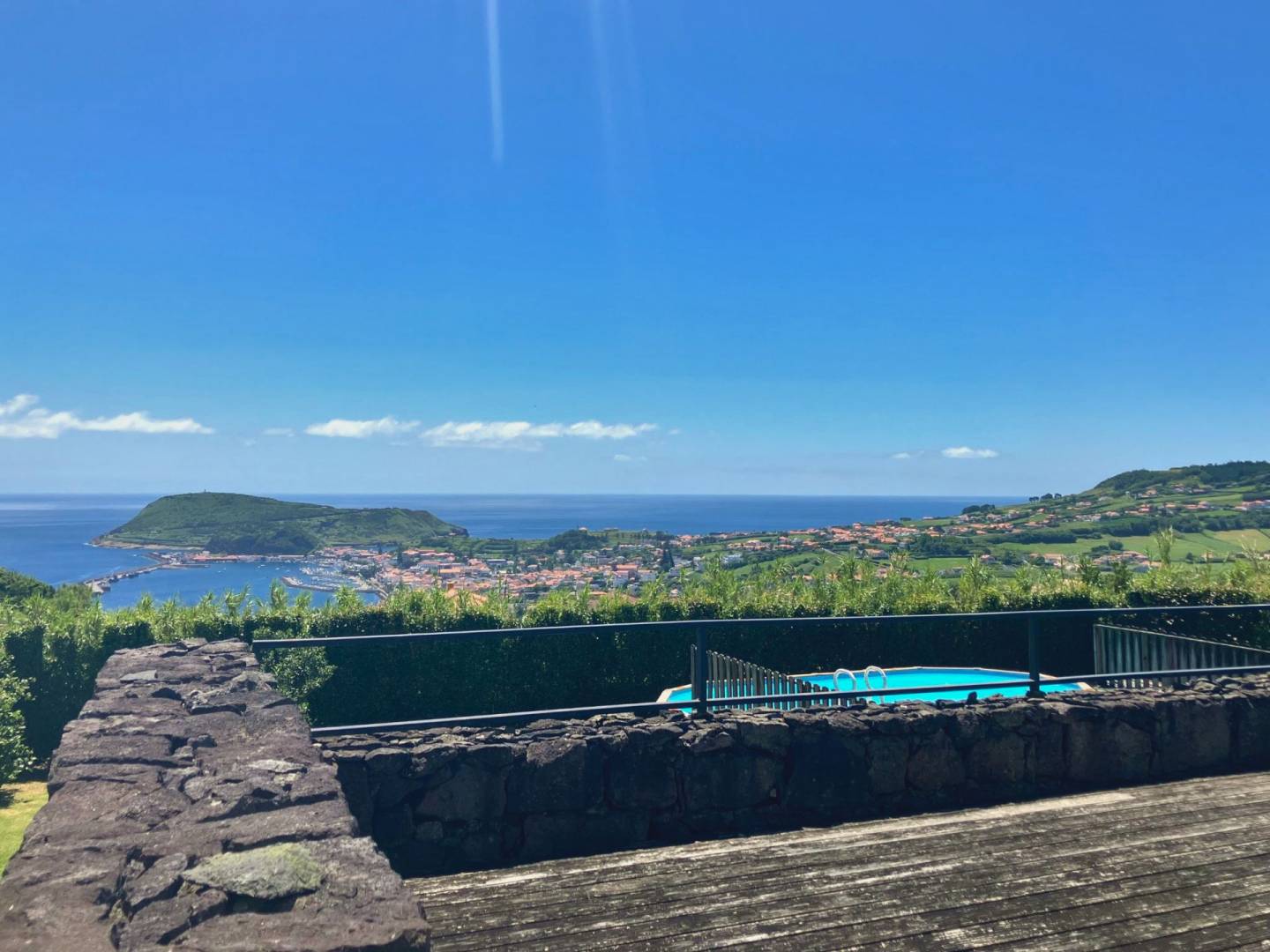 house garden views faial