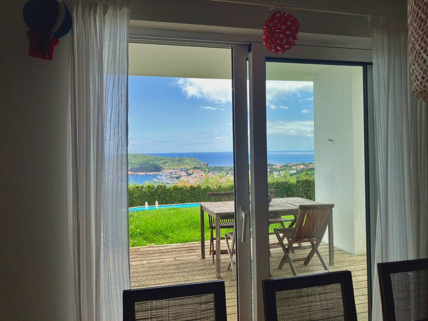 house garden views faial